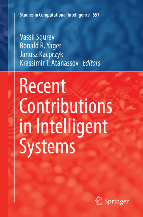 Recent Contributions in Intelligent Systems - 
