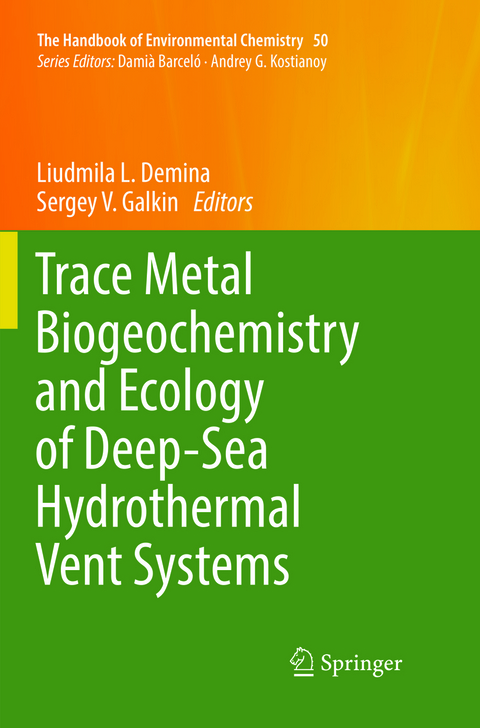 Trace Metal Biogeochemistry and Ecology of Deep-Sea Hydrothermal Vent Systems - 
