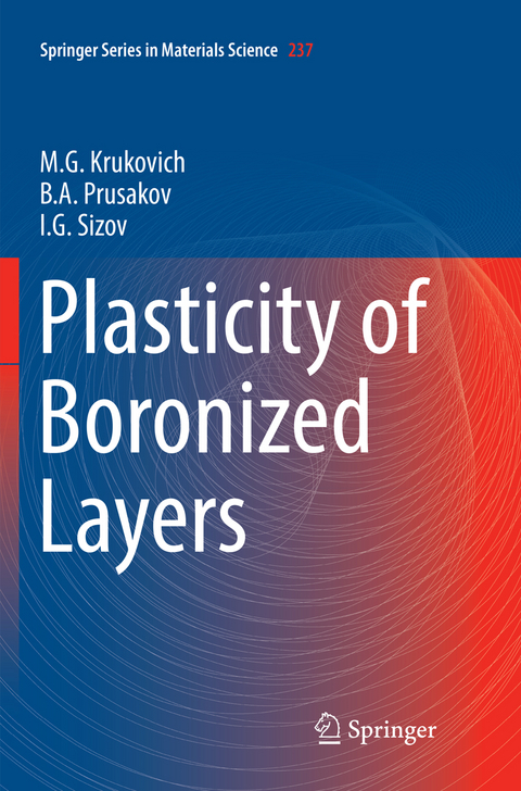 Plasticity of Boronized Layers - M. G. Krukovich, B. A Prusakov, I. G Sizov