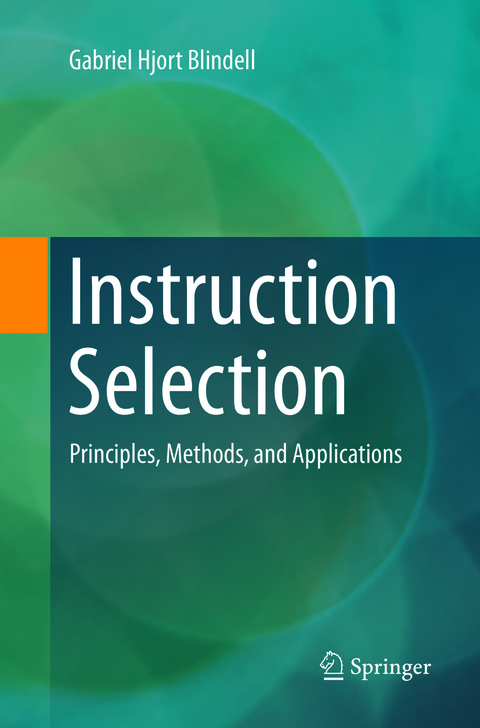 Instruction Selection - Gabriel Hjort Blindell