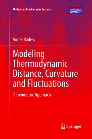 Modeling Thermodynamic Distance, Curvature and Fluctuations