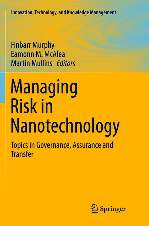 Managing Risk in Nanotechnology - 