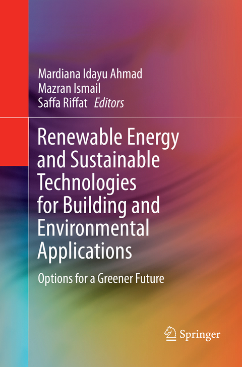 Renewable Energy and Sustainable Technologies for Building and Environmental Applications - 