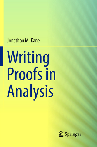 Writing Proofs in Analysis