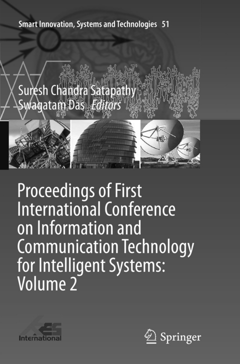 Proceedings of First International Conference on Information and Communication Technology for Intelligent Systems: Volume 2 - 