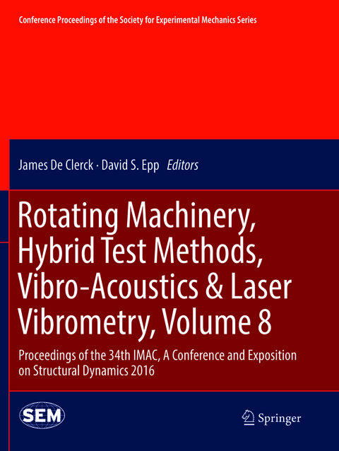 Rotating Machinery, Hybrid Test Methods, Vibro-Acoustics & Laser Vibrometry, Volume 8 - 