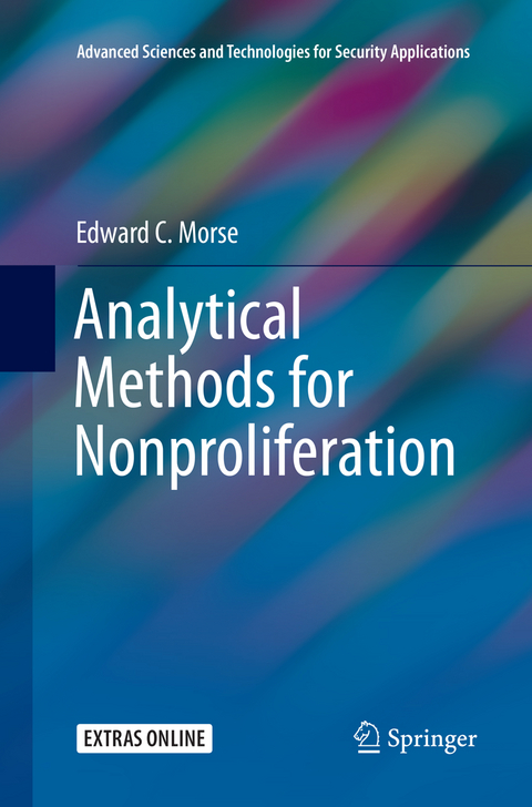 Analytical Methods for Nonproliferation - Edward C. Morse