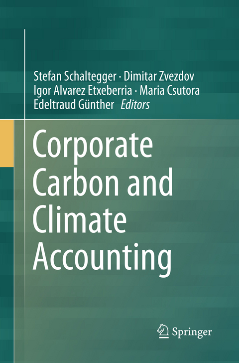 Corporate Carbon and Climate Accounting - 