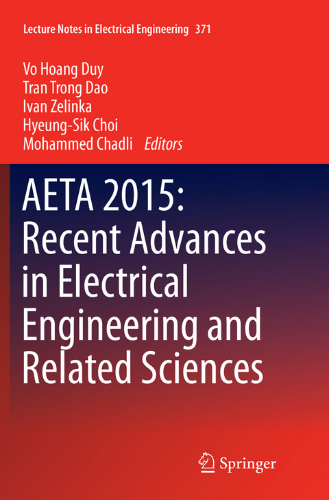 AETA 2015: Recent Advances in Electrical Engineering and Related Sciences - 