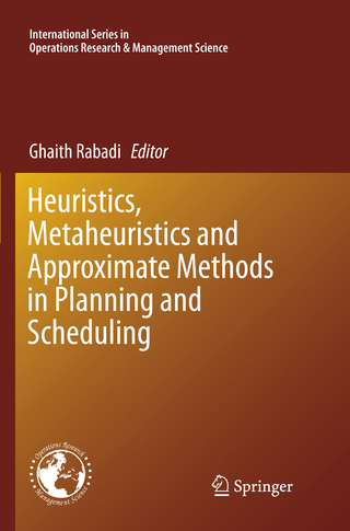 Heuristics, Metaheuristics and Approximate Methods in Planning and Scheduling