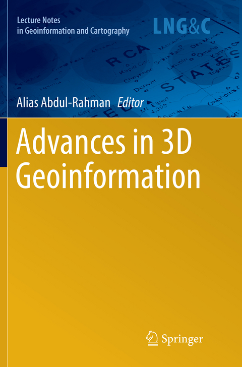 Advances in 3D Geoinformation - 