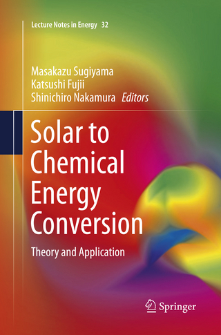 Solar to Chemical Energy Conversion