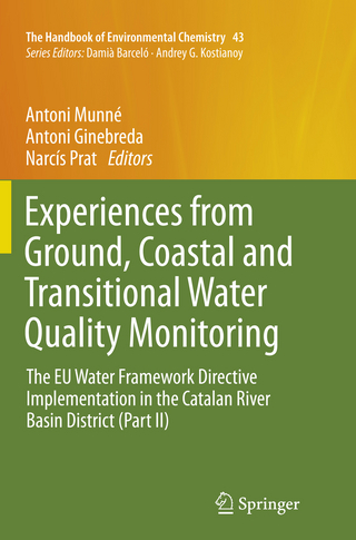 Experiences from Ground, Coastal and Transitional Water Quality Monitoring