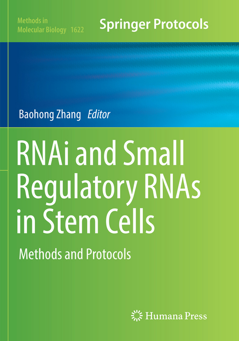 RNAi and Small Regulatory RNAs in Stem Cells - 