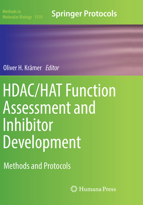 HDAC/HAT Function Assessment and Inhibitor Development - 