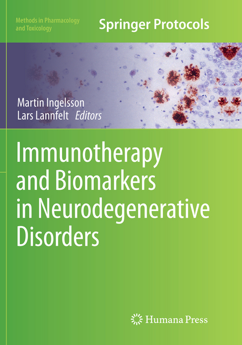 Immunotherapy and Biomarkers in Neurodegenerative Disorders - 