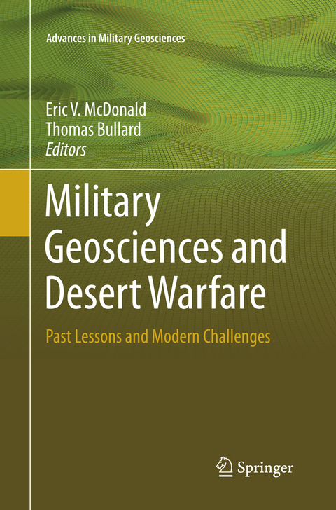 Military Geosciences and Desert Warfare - 