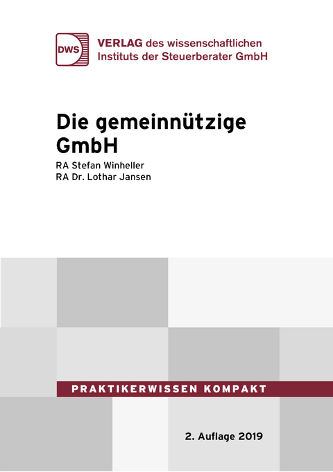 Die gemeinn&uuml;tzige GmbH - Stefan Winheller