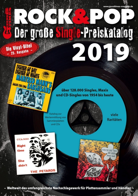 Der gro&szlig;e Rock & Pop Single Preiskatalog 2019 - Martin Reichold