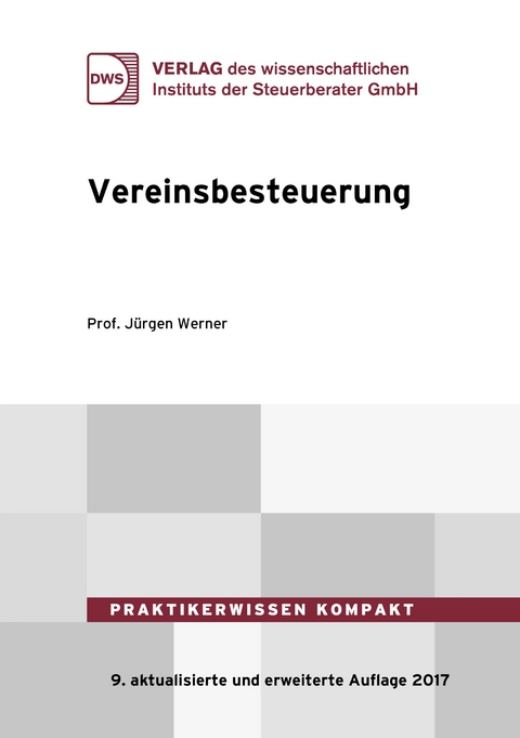 Vereinsbesteuerung - Werner Prof. J&uuml;rgen