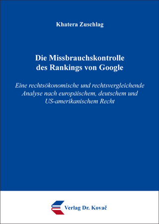 Die Missbrauchskontrolle des Rankings von Google