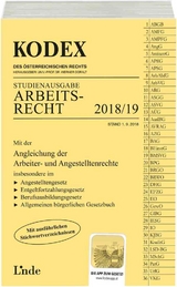 KODEX Arbeitsrecht 2018/19 - Ercher-Lederer, Gerda; Stech, Edda; Doralt, Werner