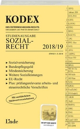 KODEX Sozialrecht 2018/19 - Brameshuber, Elisabeth; Doralt, Werner