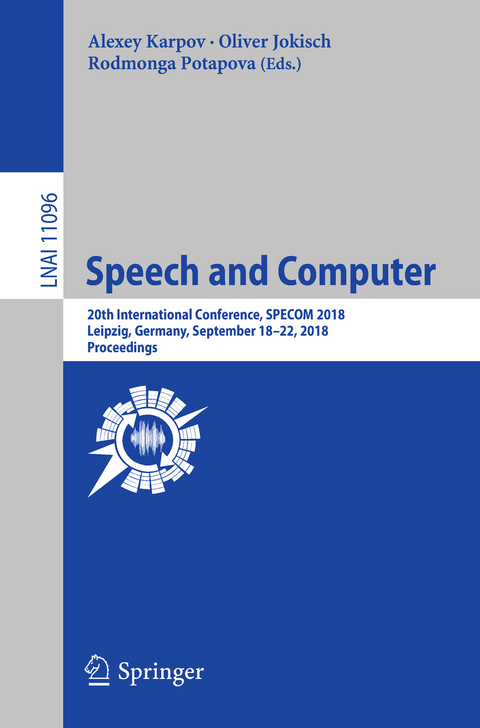 Speech and Computer - 