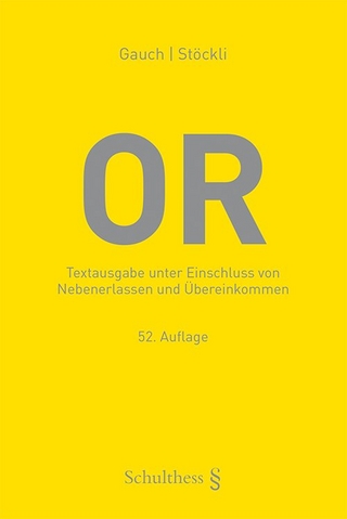 OR (Schweizerisches Obligationenrecht)