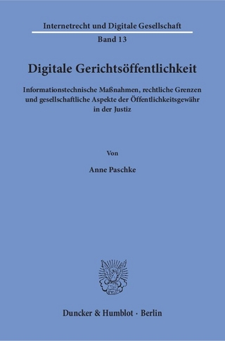 Digitale Gerichtsöffentlichkeit.