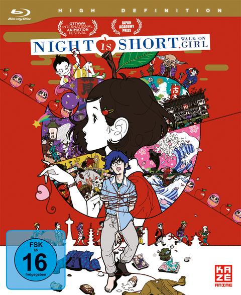 Night Is Short, Walk On Girl - Blu-ray - Masaaki Yuasa