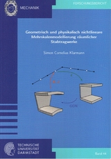 Geometrisch und physikalisch nichtlineare Mehrskalenmodellierung r&auml;umlicher Stabtragwerke - Simon Cornelius Klarmann
