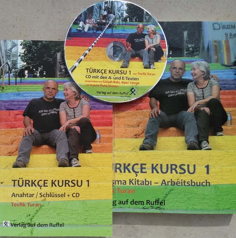 T&uuml;rk&ccedil;e Kursu 1 mit Schl&uuml;ssel und CD - Tevfik Turan
