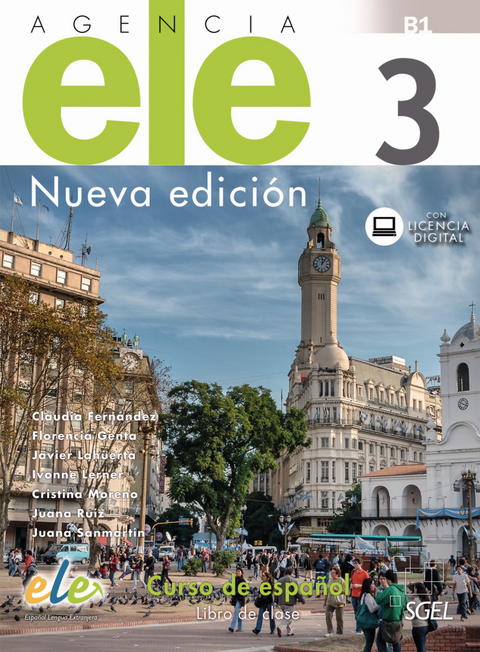 Agencia ELE 3 &mdash; Nueva edici&oacute;n - Claudia Fern&aacute;ndez, Florencia Genta, Javier Lahuerta Gal&aacute;n, Ivonne Lerner, Juana Ruiz, Juana Sanmart&iacute;n