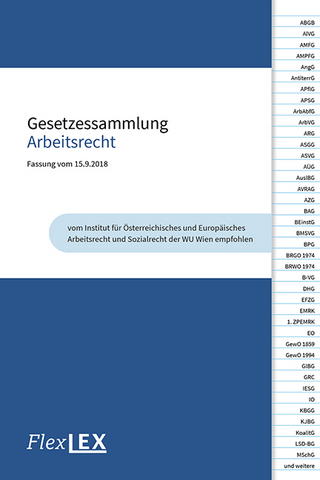 Gesetzessammlung Arbeitsrecht