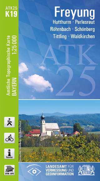 ATK25-K19 Freyung (Amtliche Topographische Karte 1:25000)