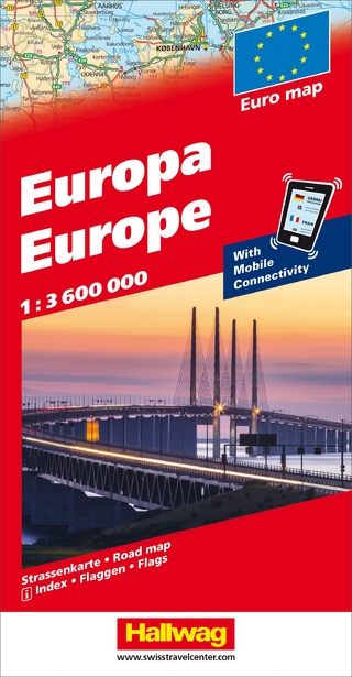 Europa Strassenkarte 1:3,6 Mio.