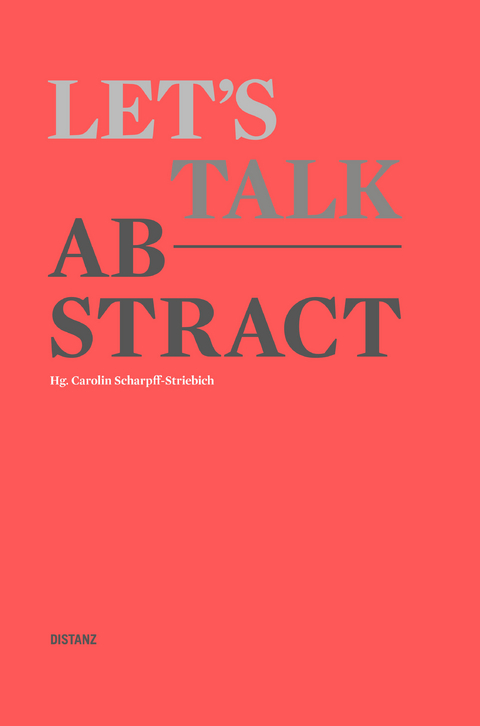 Let's talk abstract - 