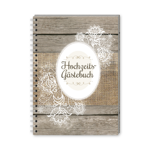 familiawedding Ja, ich will - Design G&auml;stebuch zur Hochzeit