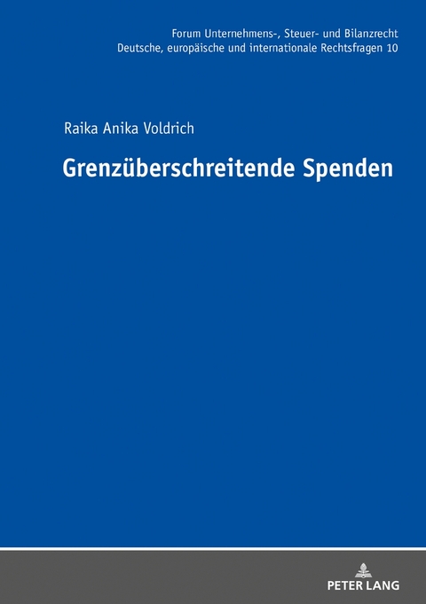 Grenz&uuml;berschreitende Spenden - Raika Voldrich
