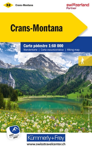 Kümmerly+Frey Wanderkarte 32 Crans-Montana 1:60.000