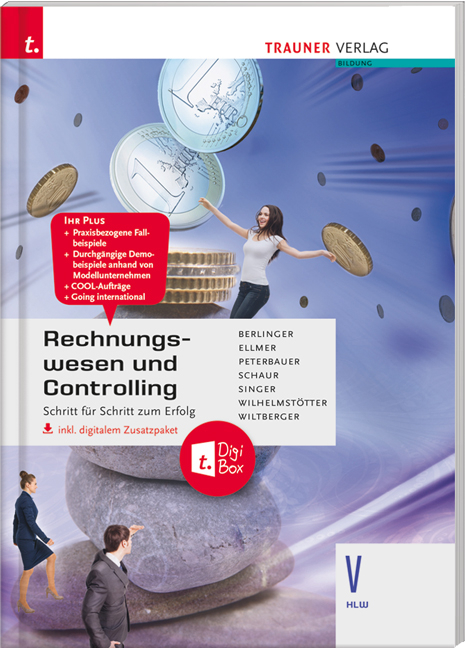 Rechnungswesen und Controlling V HLW inkl. digitalem Zusatzpaket - Eva Wiltberger-Krasel, Doris Singer, Michael Wilhelmst&ouml;tter, Roland Berlinger, Monika Najand-Ellmer, Rudolf Peterbauer, Erwin Schaur