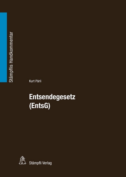 Entsendegesetz - Kurt P&auml;rli