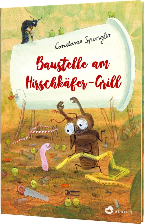 Hirschkäfer-Grill 2: Baustelle am Hirschkäfer-Grill - Constanze Spengler