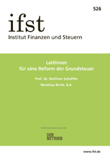 ifst-Schrift 526 - Wolfram Scheffler, Matthias Roith