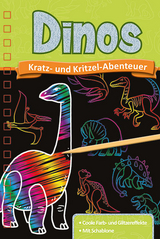 Kratzbuch: Dinos - 