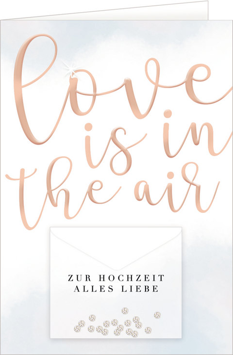 Gru&szlig;karte - Love is in the air