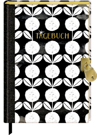 Tagebuch mit Schloss - All about black & white