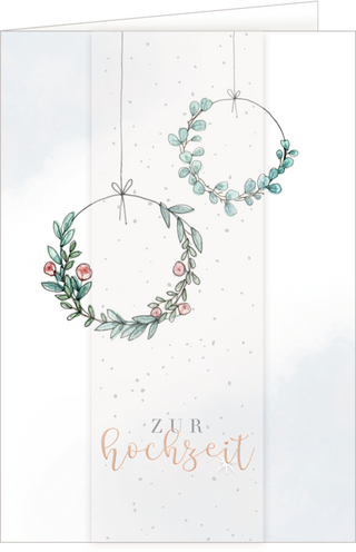 Grußkarte - Zur Hochzeit