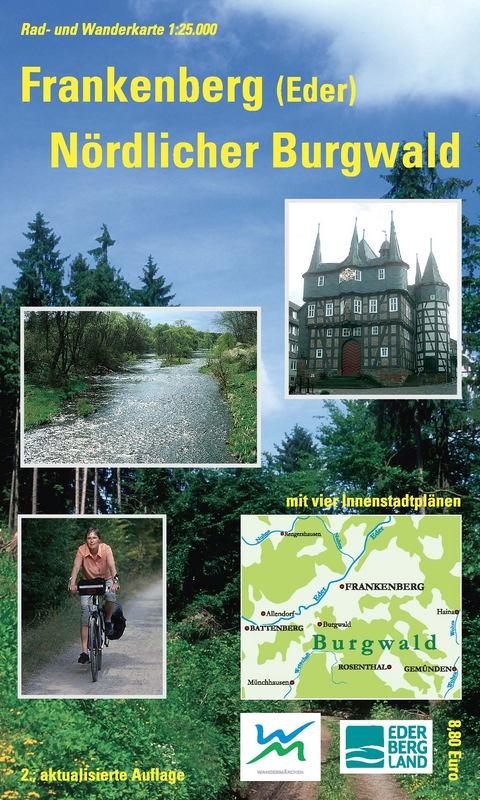 Rad- und Wanderkarte Frankenberg /N&ouml;rdlicher Burgwald - Lutz M&uuml;nzer